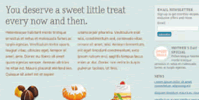 A complete CSS3-based layout